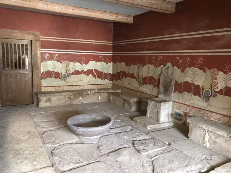 Knossos throne room