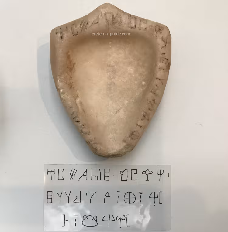 Linear A inscription